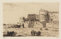 KG 09913
          <br/>
          Het fort te Agra
          <br/>
          <em>Bauer, Marius (1867-1932)</em>